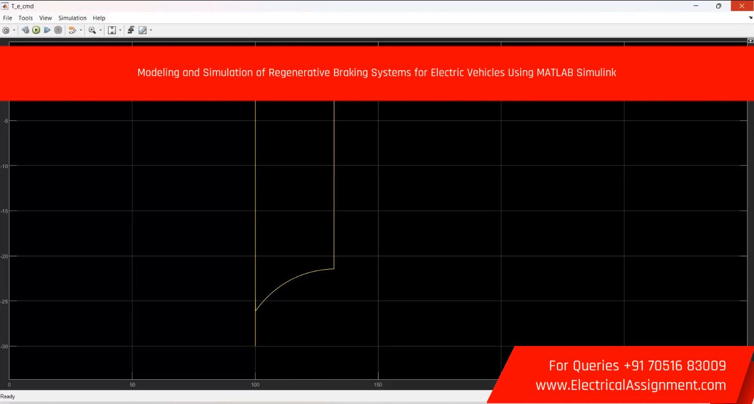 Modeling and Simulation of Regenerative Braking System for Electric Vehicle screenshot 2
